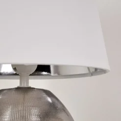 Lampe A Poser Stampa Argente, 1 Lumiere