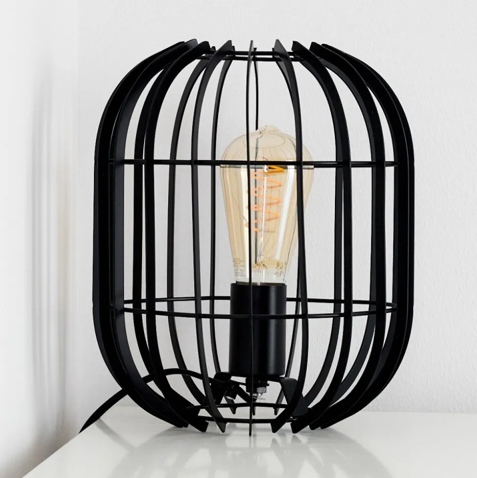 Lampe A Poser Svensbyn Noir, 1 Lumiere