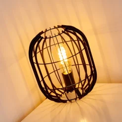Lampe A Poser Svensbyn Noir, 1 Lumiere