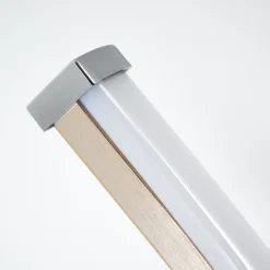 Lampe A Poser Tervo Led Nickel Mat, 2 Lumieres