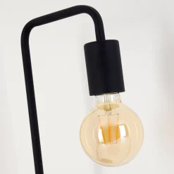 Lampe A Poser Valocolla Noir, 1 Lumiere