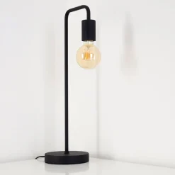 Lampe A Poser Valocolla Noir, 1 Lumiere