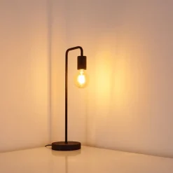 Lampe A Poser Valocolla Noir, 1 Lumiere