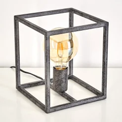 Lampe A Poser Voordorp Gris, Argente, 1 Lumiere