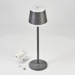 Lampe A Poser Walt Led Anthracite, 1 Lumiere