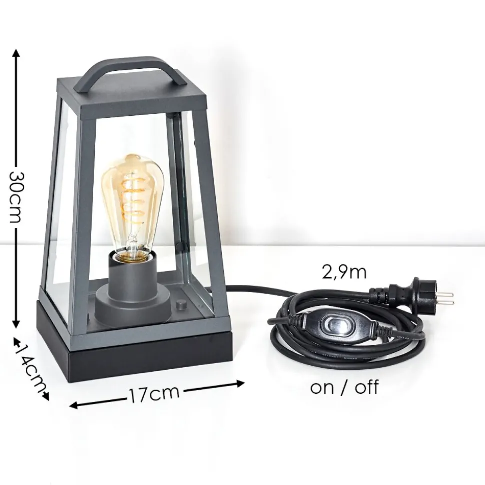 Lampe A Poser Zakopane Anthracite, 1 Lumiere
