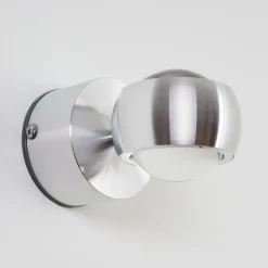 Lampe De Salle De Bain Florenz Led Aluminium, 2 Lumieres