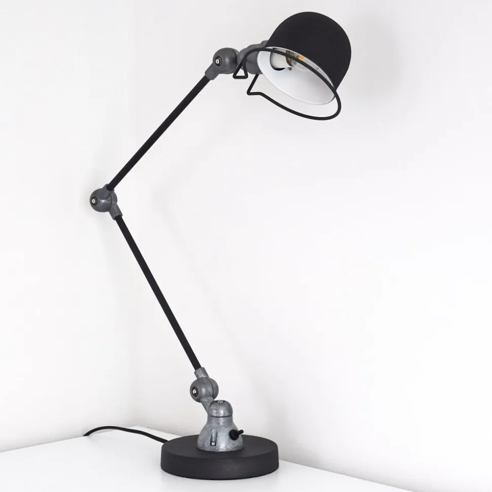 Lampe De Table Arild Noir, 1 Lumiere