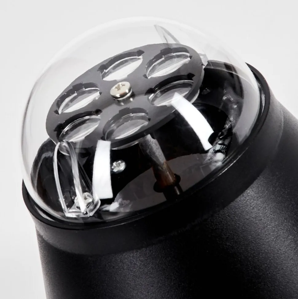 Lampe De Table Atabueira Led Noir, 1 Lumiere, Changeur De Couleurs