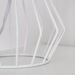 Lampe De Table Avon Blanc, 1 Lumiere