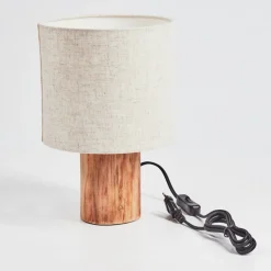 Lampe De Table Baranque Ecru, 1 Lumiere