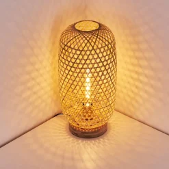Lampe De Table Batumi Brun, 1 Lumiere