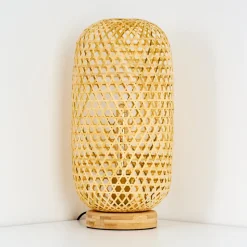 Lampe De Table Batumi Brun, 1 Lumiere