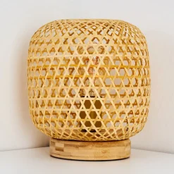 Lampe De Table Batumi Brun, 1 Lumiere