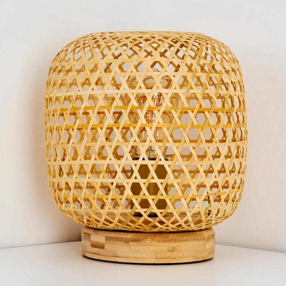 Lampe De Table Batumi Brun, 1 Lumiere