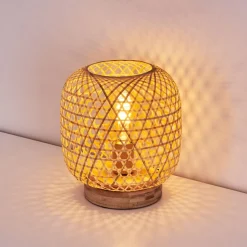 Lampe De Table Batumi Brun, 1 Lumiere