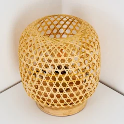 Lampe De Table Batumi Brun, 1 Lumiere
