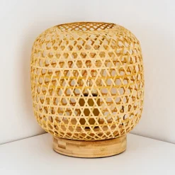 Lampe De Table Batumi Brun, 1 Lumiere