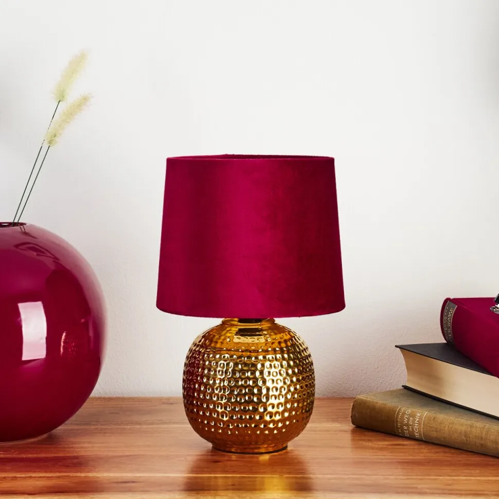 Lampe De Table Beddie Or, 1 Lumiere