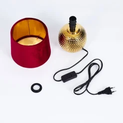 Lampe De Table Beddie Or, 1 Lumiere