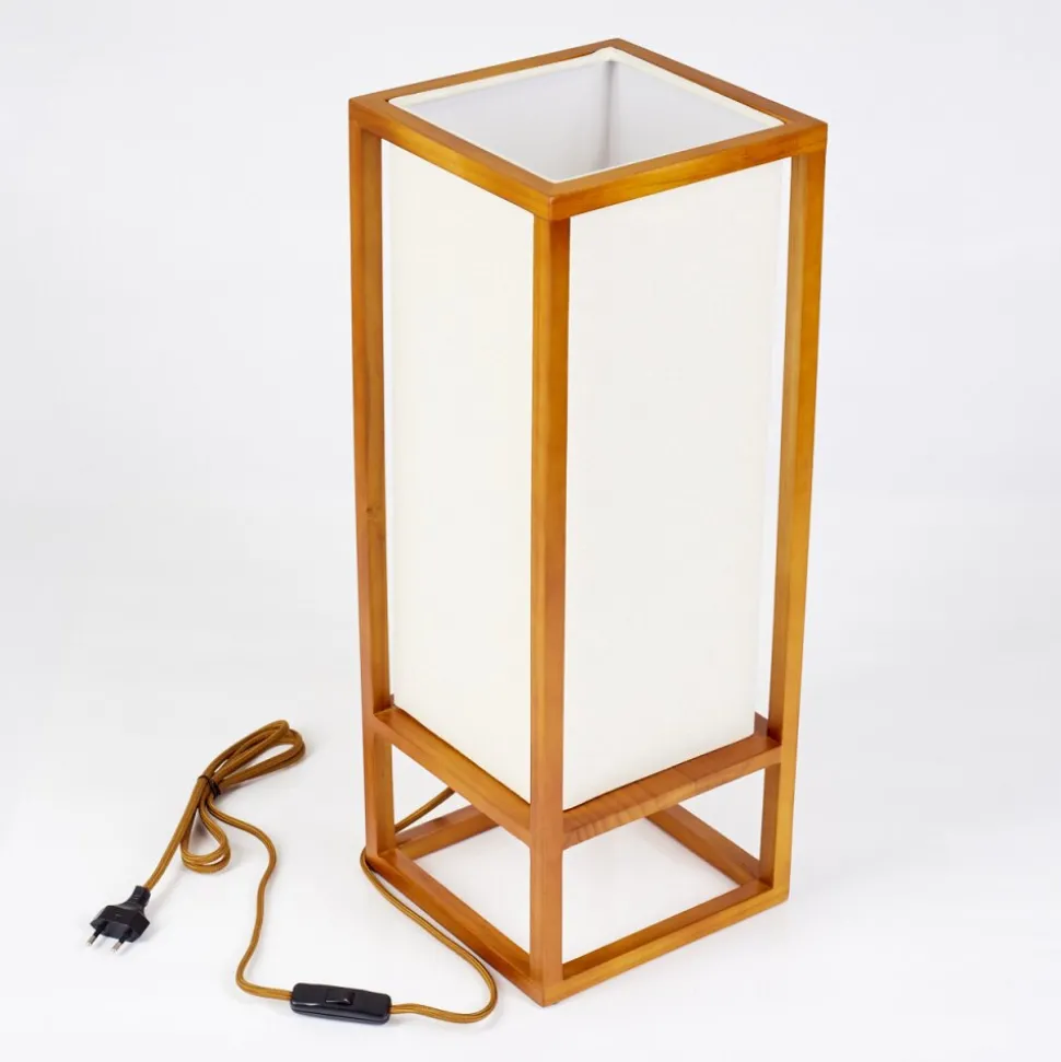 Lampe De Table Blandin Ecru, 1 Lumiere
