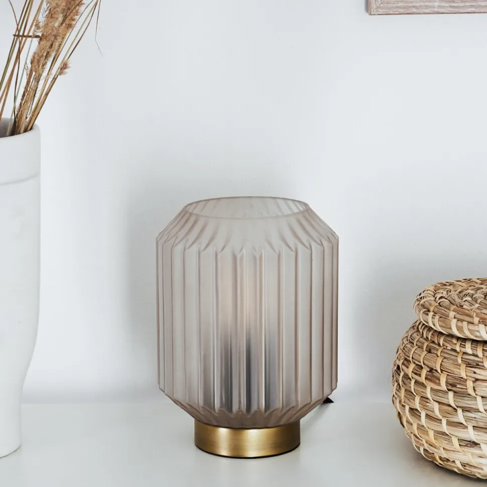 Lampe De Table Briel Laiton, 1 Lumiere