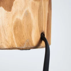 Lampe De Table Canard Ecru, Noir, 1 Lumiere