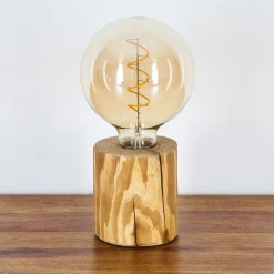 Lampe De Table Canard Ecru, Noir, 1 Lumiere