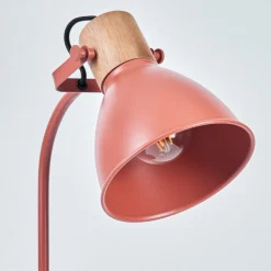 Lampe De Table Chipou Rouge, 1 Lumiere