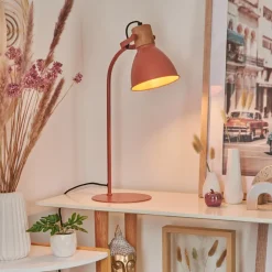 Lampe De Table Chipou Rouge, 1 Lumiere