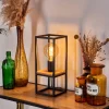 Lampe De Table Colebrook Ecru, Noir, 1 Lumiere
