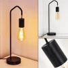 Lampe De Table Cuyama Noir, 1 Lumiere
