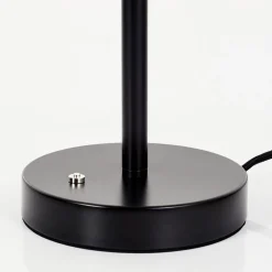 Lampe De Table Dalheim Led Noir, 1 Lumiere