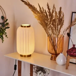 Lampe De Table Dyce Laiton, 1 Lumiere