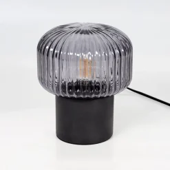 Lampe De Table Gallo Noir, 1 Lumiere