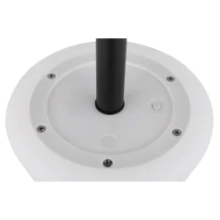 Lampe De Table Globo Solar Led Noir, 8 Lumieres, Changeur De Couleurs