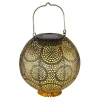 Lampe De Table Globo Solar Led Ancien, Or, 1 Lumiere