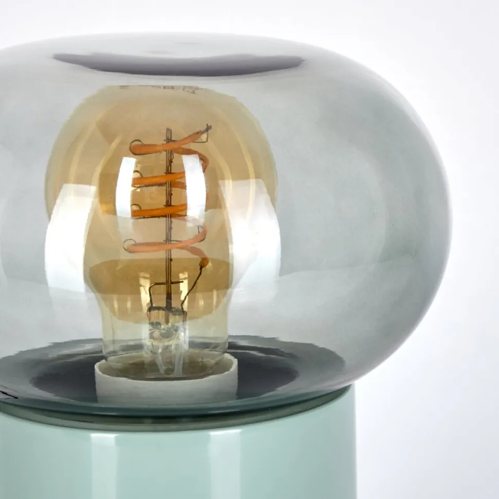 Lampe De Table Godrie Bleu, 1 Lumiere
