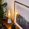 Lampe De Table Jaen Gris, Cuivre, 1 Lumiere
