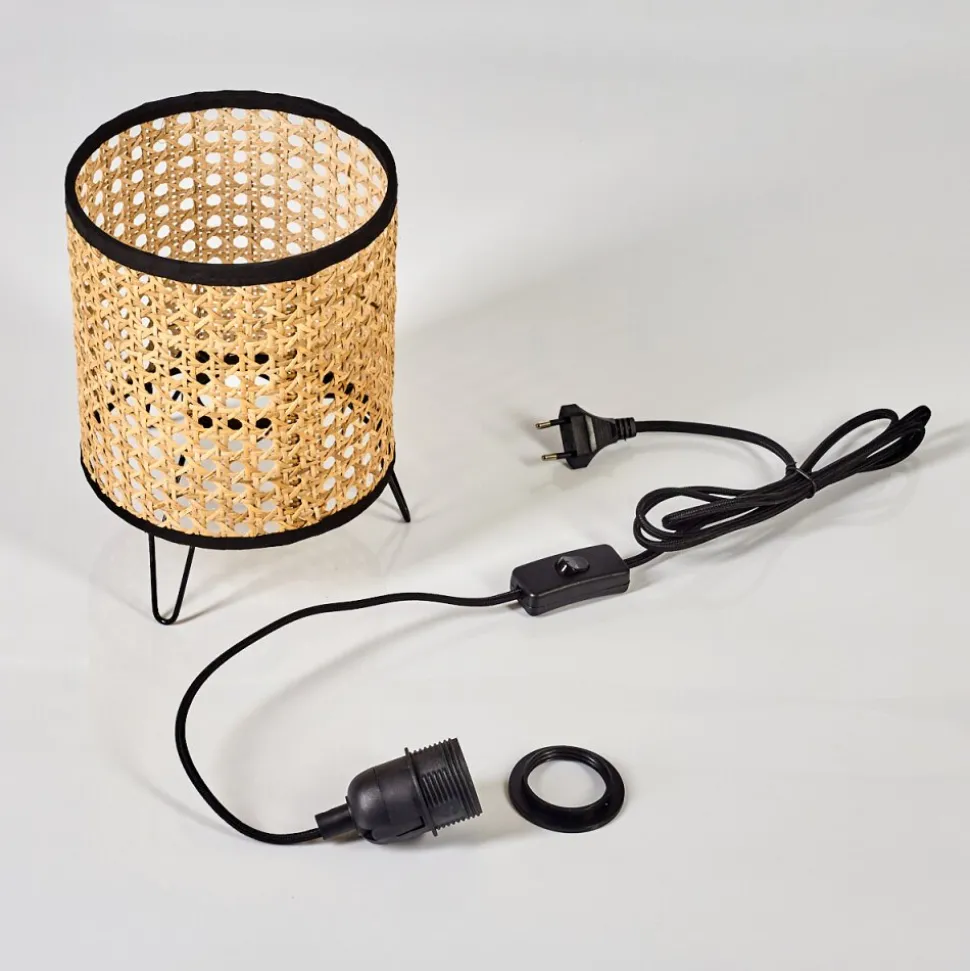 Lampe De Table Jonas Noir, 1 Lumiere