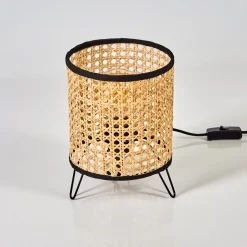 Lampe De Table Jonas Noir, 1 Lumiere