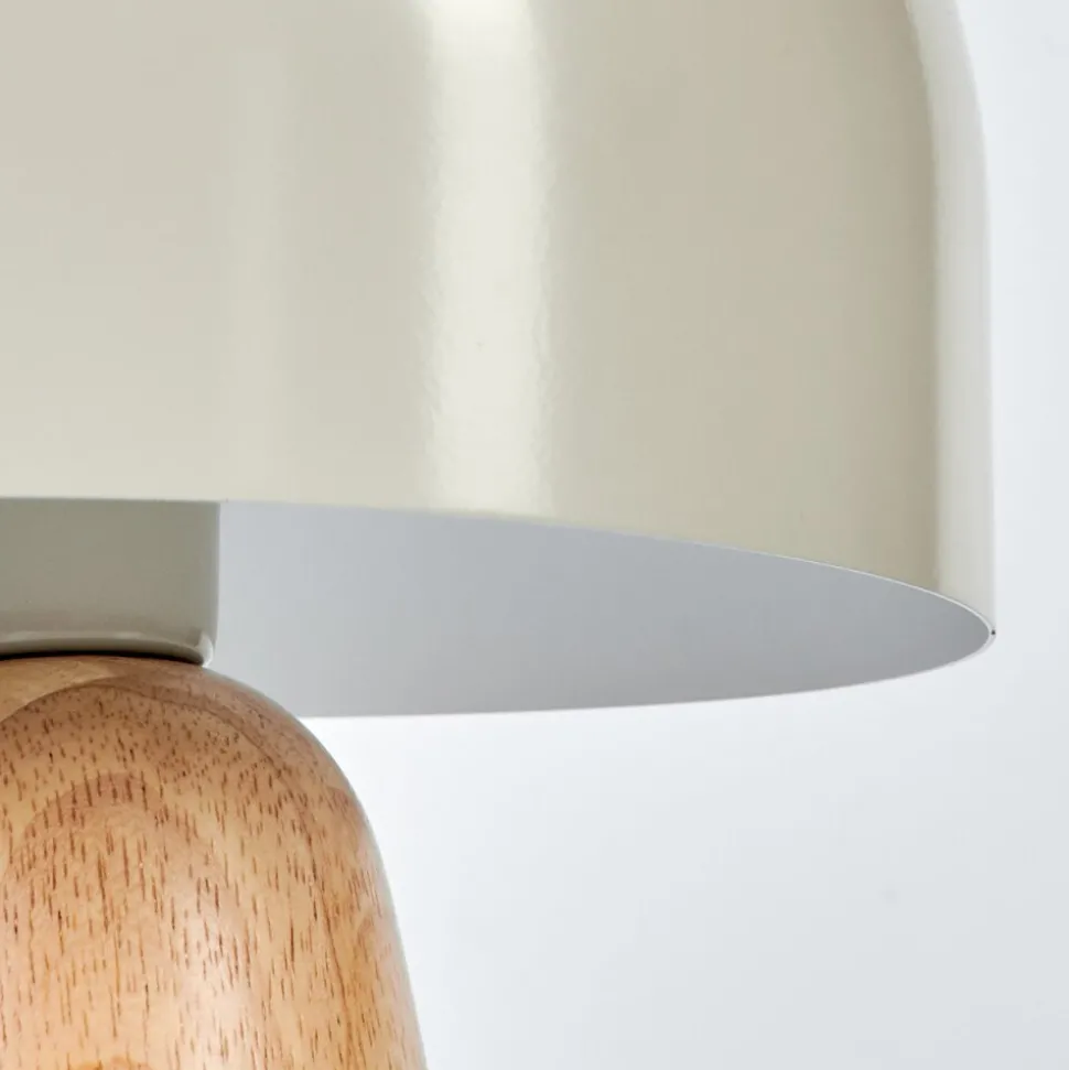 Lampe De Table Kanchriech Ecru, 1 Lumiere