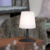 Lampe De Table Leuchten Direkt Keno Led Noir, 1 Lumiere