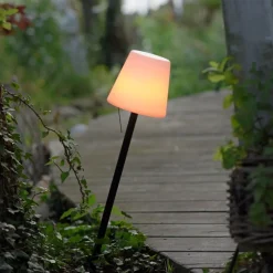Lampe De Table Leuchten Direkt Keno Led Noir, 1 Lumiere