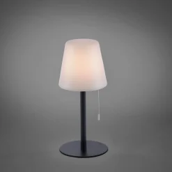 Lampe De Table Leuchten Direkt Keno Led Noir, 1 Lumiere