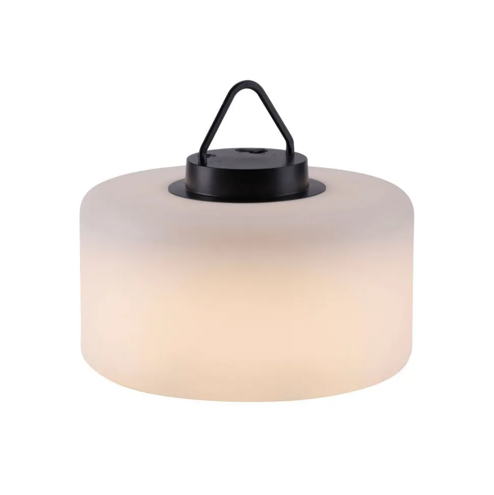 Lampe De Table Leuchten Direkt Holly Led Noir, Blanc, 1 Lumiere, Changeur De Couleurs