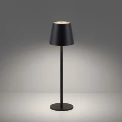Lampe De Table Leuchten-Direkt Euria Led Noir, 1 Lumiere
