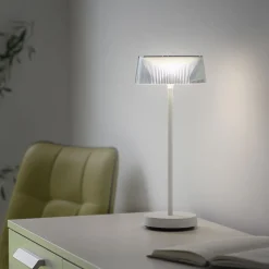 Lampe De Table Leuchten-Direkt Dora Led Blanc, 1 Lumiere