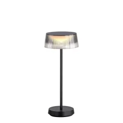 Lampe De Table Leuchten-Direkt Dora Led Noir, 1 Lumiere