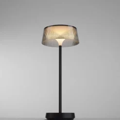Lampe De Table Leuchten-Direkt Dora Led Noir, 1 Lumiere